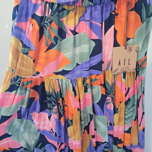 Tropical Floral Maxi Skirt - Picture 4 of 7